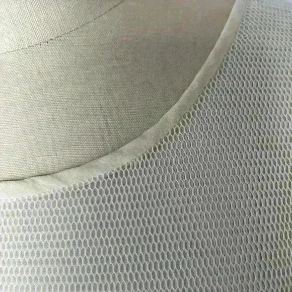 DKNY  Mesh Fabric Crew Neck Tee Size S - Picture 5 of 5